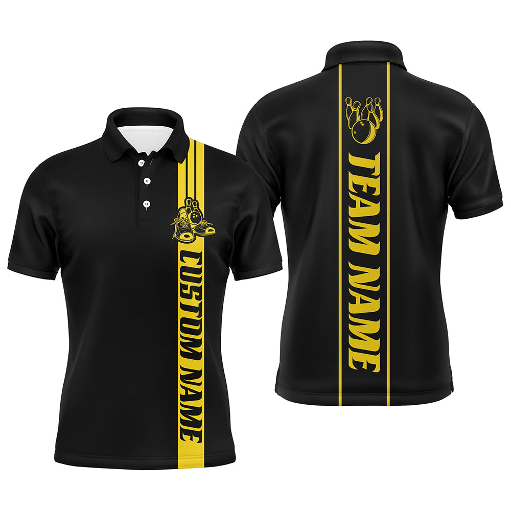 Custom Multi-Color Bowling Polo / Quarter-Zip Shirts For Men And Women, Bowling League Uniform For Bowlers IPHW6577