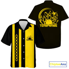 Load image into Gallery viewer, Custom Classic Vintage Bowling Team Shirts, 50S Retro Bowling Button Up ShirtIPHW10872