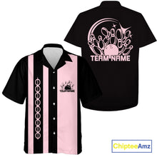 Load image into Gallery viewer, Custom Classic Vintage Bowling Team Shirts, 50S Retro Bowling Button Up ShirtIPHW10872