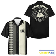 Load image into Gallery viewer, Custom Retro Bowling Hawaiian Shirts For Men And Women, Vintage Bowling Team Shirt IPHW10083