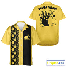 Load image into Gallery viewer, Custom Vintage Bowling And Beer Men And Women Shirts, Retro Bowling Beer Shirt IPHW10084
