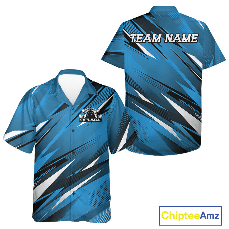 Blue sports jersey with 'Team Name' text on a white background, featuring Chiptee Amz branding.