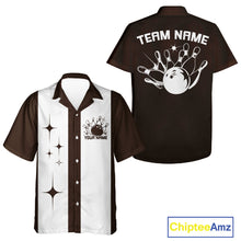 Load image into Gallery viewer, Custom Classic Vintage Bowling Men And Women Shirt, Retro Bowling Team Shirt IPHW10069