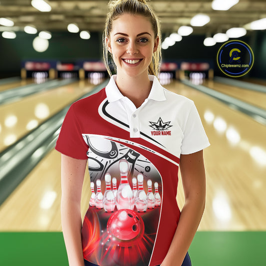Funny Bowling Shirts For Women custom name There is no crying in bowling just lots of swearing NQS11349