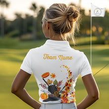Load image into Gallery viewer, Autumn golf ball clubs Women&#39;s polo golf shirts Custom Thanksgiving team golf jerseys NQS10806