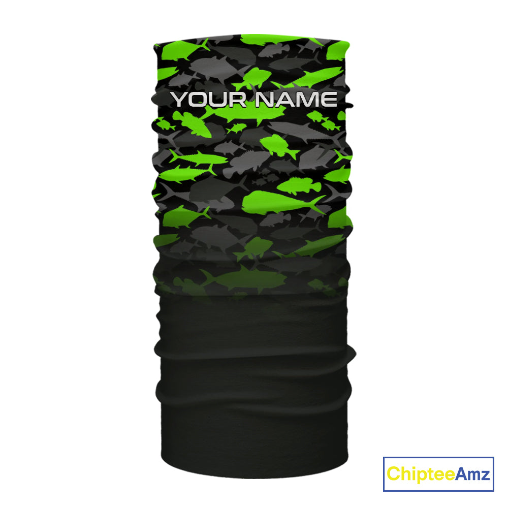 Fishing black and green camouflage UV long sleeve hooded camo fishing shirts Custom fishing apparel NQS10601