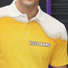 Load image into Gallery viewer, Custom Funny Beer Bowling Polo, Quarter Zip Shirts For Men My drinking team has a bowling problem NQS10638