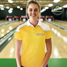 Load image into Gallery viewer, Custom Funny Beer Bowling Polo, Quarter Zip Shirts For Women My drinking team has a bowling problem NQS10638