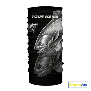 Rainbow Trout performance Fishing Shirts Custom Trout Fishing Long Sleeve Tournament Fishing Shirts NQS10114