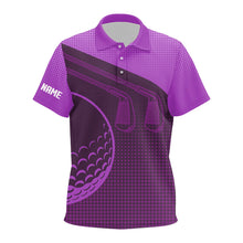 Load image into Gallery viewer, Personalized Multi-Color Kid Golf Polo Shirts, Golf ball Golf Outfits For Kid NQS7544