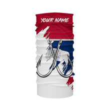 Load image into Gallery viewer, Wyoming flag WY Fishing Fish Hook UV protection custom long sleeve Patriotic fishing apparel NQS8191