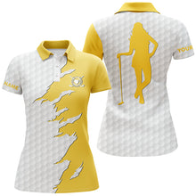 Load image into Gallery viewer, Custom funny women golf polo shirts multi-color, ladies golf tops, golfing gifts NQS4274