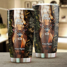 Load image into Gallery viewer, 1PC Deer Hunting camouflage Customize name Tumbler Cup - Personalized hunting gift for hunters - NQSD40