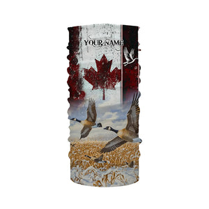 Canada flag Goose hunting Customize 3D All Over Printed Shirts Personalized Waterfowl Hunting gifts NQS851
