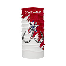 Load image into Gallery viewer, First Oklahoma flag OK Fishing Fish Hook UV protection custom long sleeve Patriotic fishing apparel NQS8331