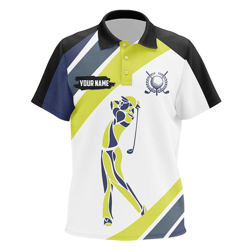 Kid golf polo shirts custom sport golf attire for Kid, golfing gifts for children NQS7533