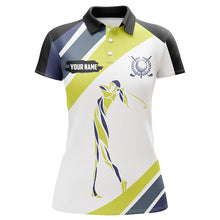 Load image into Gallery viewer, Womens golf polo shirts custom sport golf attire for women, golfing gifts for ladies NQS7533