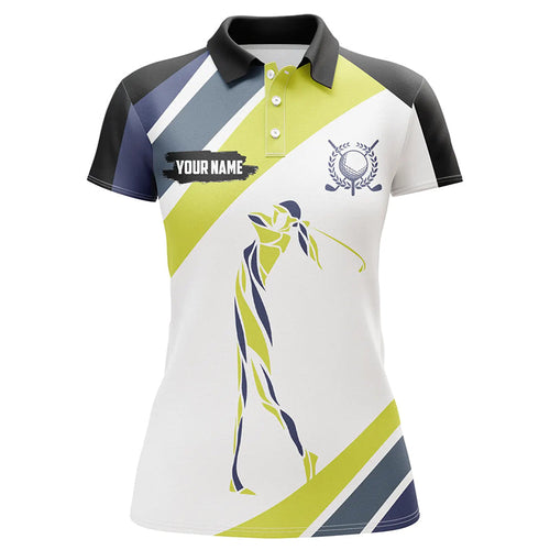 Womens golf polo shirts custom sport golf attire for women, golfing gifts for ladies NQS7533