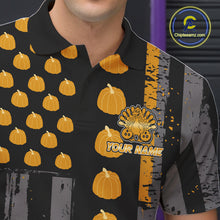 Load image into Gallery viewer, Funny Bowling Shirts For Men Pumpkin American Flag Turkey Thanksgiving Custom Team turkey bowl shirts NQS10943