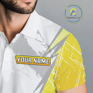 Golf and beer That's why I'm here Funny Men golf polo shirts Custom Team Golf beer shirt for men NQS10133
