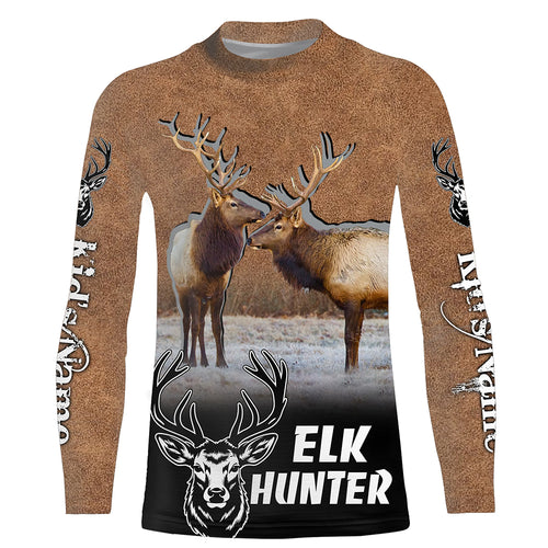 Elk Hunting Custom Name Shirts for Elk Hunters, Best Elk Hunting Gifts for Men FSD4528