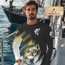 Load image into Gallery viewer, Largemouth Bass Fishing Shirts Long Sleeve For Men, Beautiful Bass Fishing Shirts  NHT529