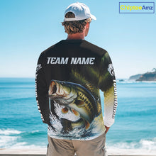 Load image into Gallery viewer, Largemouth Bass Fishing Shirts Long Sleeve For Men, Beautiful Bass Fishing Shirts  NHT529