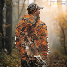 Load image into Gallery viewer, Unisex 3D Deer Hunting Orange Camo Shirt, Whitetail Deer Hunting Shirt For Deer Hunters NHT221