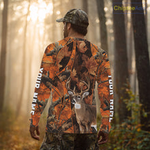 Load image into Gallery viewer, Unisex 3D Deer Hunting Orange Camo Shirt, Whitetail Deer Hunting Shirt For Deer Hunters NHT221