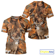 Load image into Gallery viewer, Unisex 3D Deer Hunting Orange Camo Shirt, Whitetail Deer Hunting Shirt For Deer Hunters NHT221