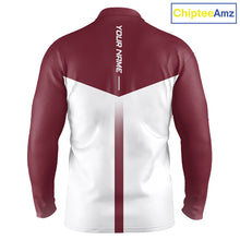 Load image into Gallery viewer, Personalized Golf Polo Shirt Custom Name Golf Club Polo For Men Golf Tournament Apparel|Red 