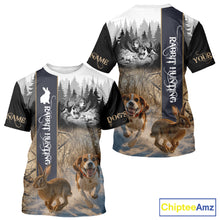 Load image into Gallery viewer, Beagle Rabbit Hunting 3D Camouflage Shirt – All Over Printed Design, Ideal Gift for Hunters NHT242