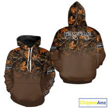 Load image into Gallery viewer, Personalized Brown Deer Hunting Camo Full Printing Shirts, Best Hunting Gifts NHT47