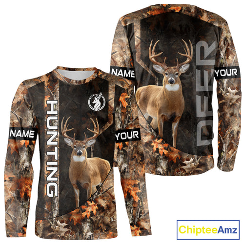 Deer Hunting Custom Name Camouflage Hunting Clothes, Deer Hunting Outfit, Hunting Shirt NHT252