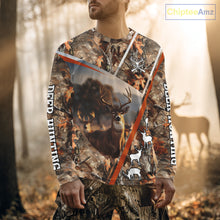 Load image into Gallery viewer, Custom Camo 3D Animal Deer Hunting Shirt Best Hunting Clothes For Season, Hunting Gift NHT255