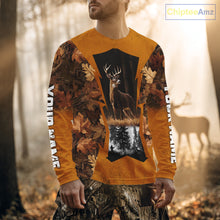 Load image into Gallery viewer, Whitetail Deer Hunting Orange Camo Autumn - Personalized All Over Print Deer Hunting Clothes NHT179