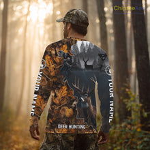 Load image into Gallery viewer, Personalized Grim Reaper Deer Hunting 3D Camo Shirt , Deer Hunting Shirt NHT278