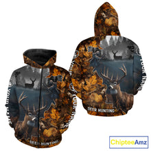 Load image into Gallery viewer, Personalized Grim Reaper Deer Hunting 3D Camo Shirt , Deer Hunting Shirt NHT278