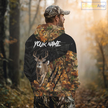 Load image into Gallery viewer, Deer Hunting Big Game Camo Custom Name 3D All Over Print Shirts, Hunting Gifts NHT196