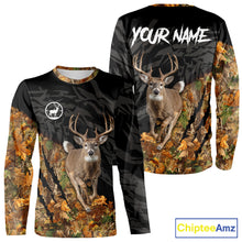 Load image into Gallery viewer, Deer Hunting Big Game Camo Custom Name 3D All Over Print Shirts, Hunting Gifts NHT196