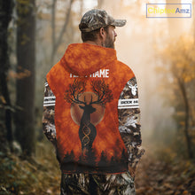Load image into Gallery viewer, Deer Hunting Season Shirt DNA Tree Design Camo Big Game Hunting Gift, Hunting Clothes For Men NHT45