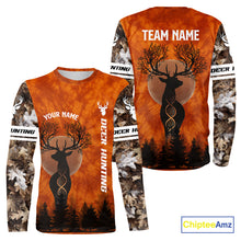 Load image into Gallery viewer, Deer Hunting Season Shirt DNA Tree Design Camo Big Game Hunting Gift, Hunting Clothes For Men NHT45