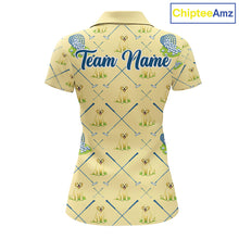Load image into Gallery viewer, Funny Yellow Labrador Golf Polo Shirt For Team, Womens Polo Shirt For Golf Lovers NHT564