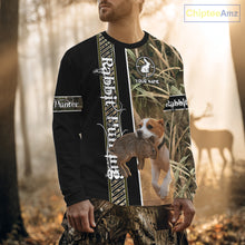 Load image into Gallery viewer, Custom Rabbit Hunting With Beagle Dog Camo 3D All Over Printed Shirt, Hunting Gift NHT161