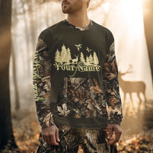 Load image into Gallery viewer, Deer hunting Shirt  3D All Over Print With Texas Flag &amp; Forest Camo Best Gift For Hunter NHT30