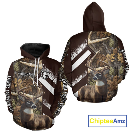 Custom Camo Deer Shed 3D Animal Deer Hunting Shirt Best Hunting Clothes For Season NHT213