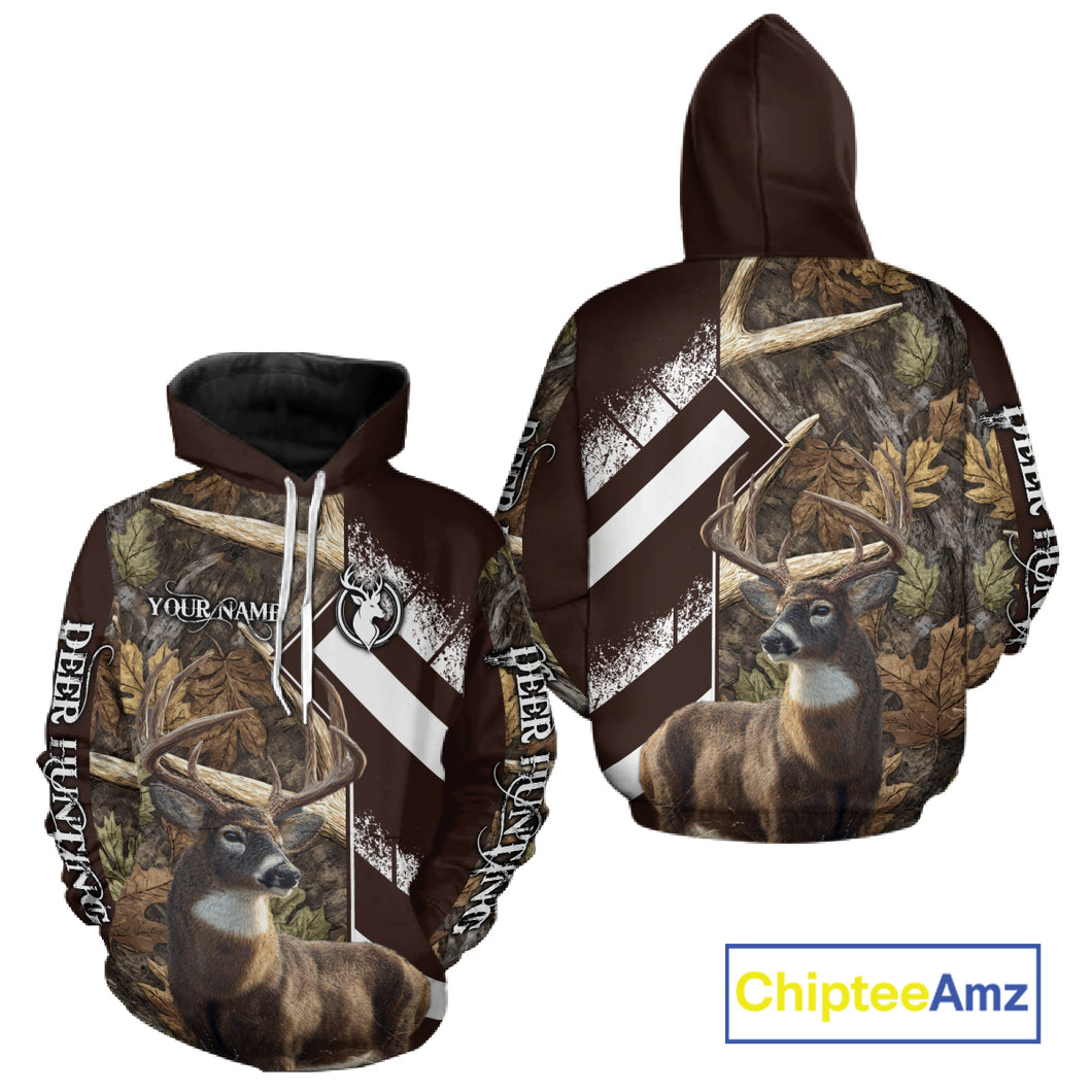 Custom Camo Deer Shed 3D Animal Deer Hunting Shirt Best Hunting Clothes For Season NHT213