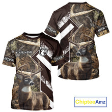 Load image into Gallery viewer, Custom Camo Deer Shed 3D Animal Deer Hunting Shirt Best Hunting Clothes For Season NHT213