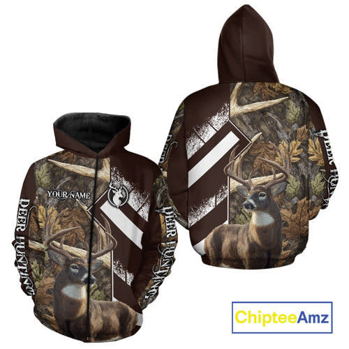 Custom Camo Deer Shed 3D Animal Deer Hunting Shirt Best Hunting Clothes For Season NHT213