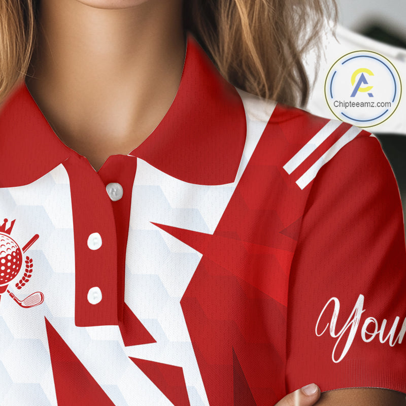 Personalized Golf Shirt For Mom – Custom Name & Team Name Polo, Mother’s Day Gift For Golfer NHT670